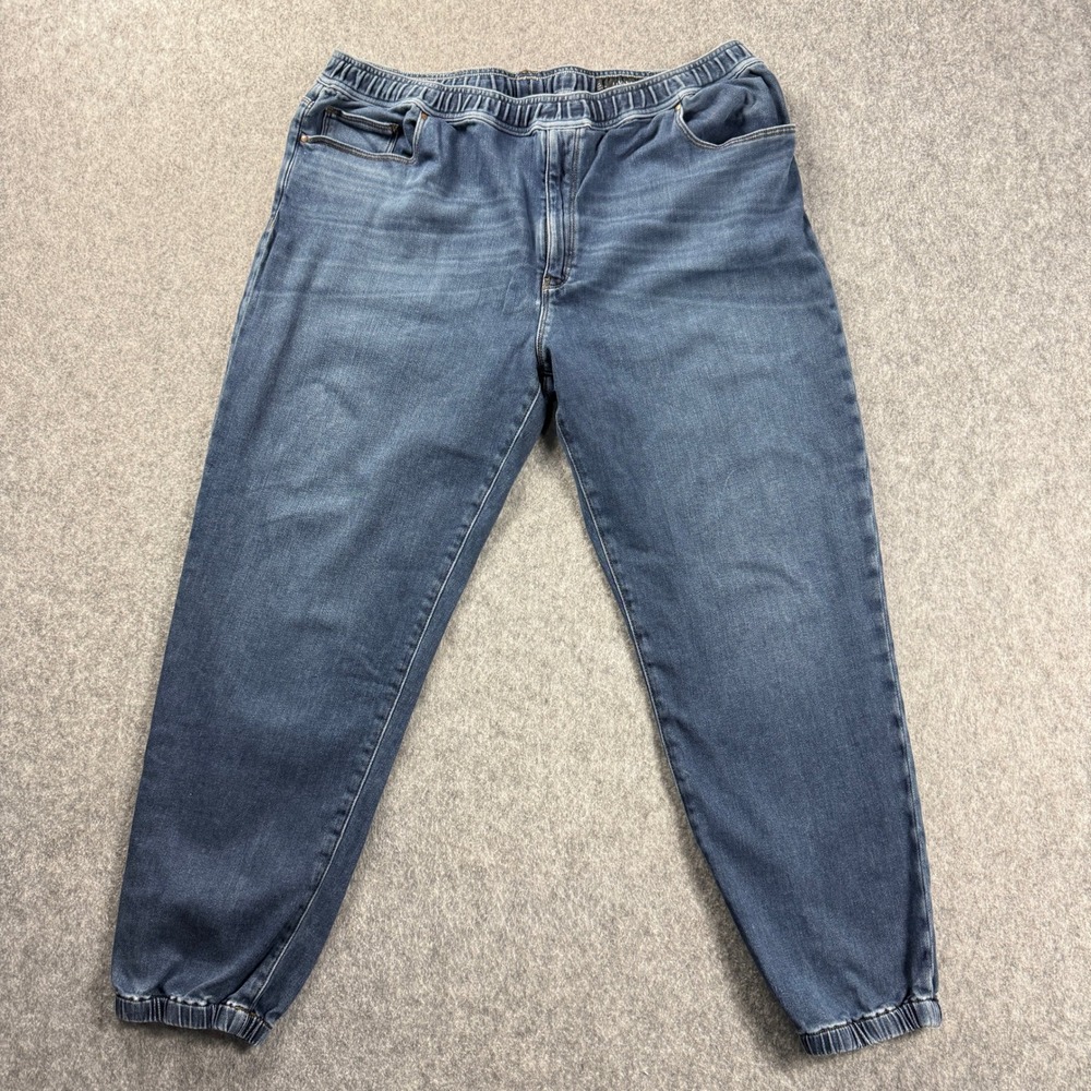 Armani Exchange Mens Jeans Size 38 Slim Cuffed Jogger Drawstring Elastic